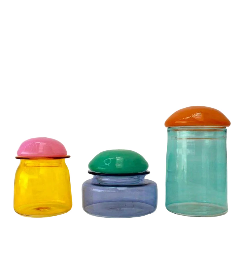 Trio storage jars