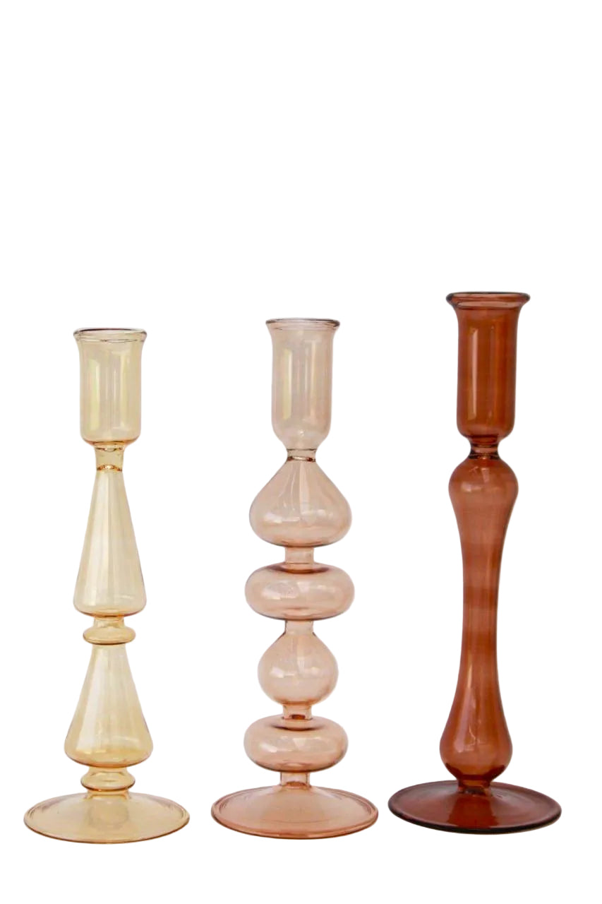 Candle holders trio