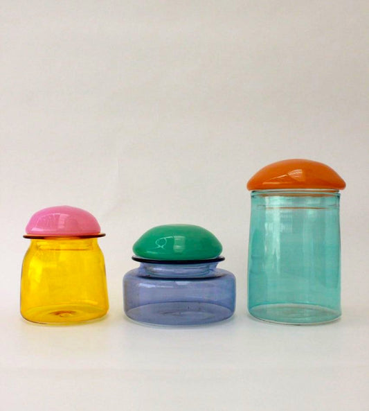 Trio storage jars