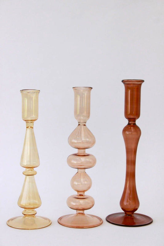 Candle holders trio