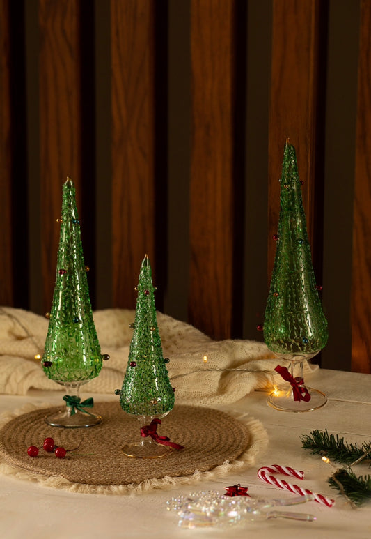 Holiday trees set