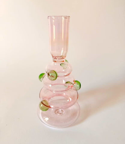 Glow dots candle holder