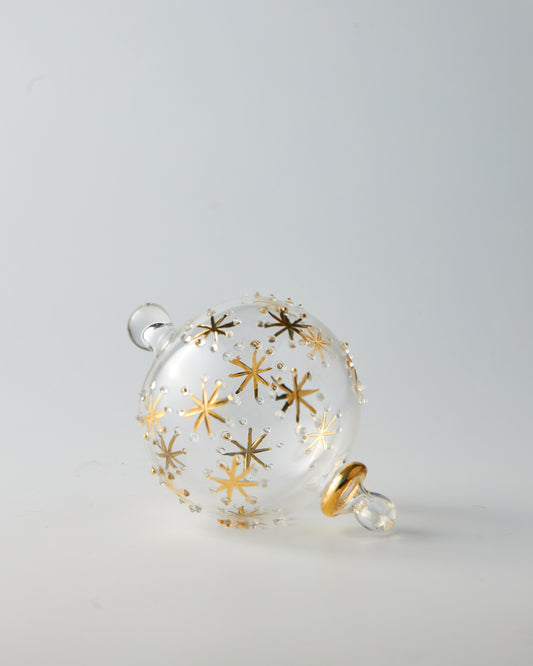 Gold stars ornament