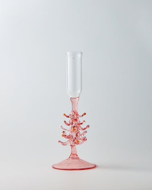 Holiday tree candle holder