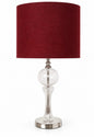 Ruby Glass Lamp